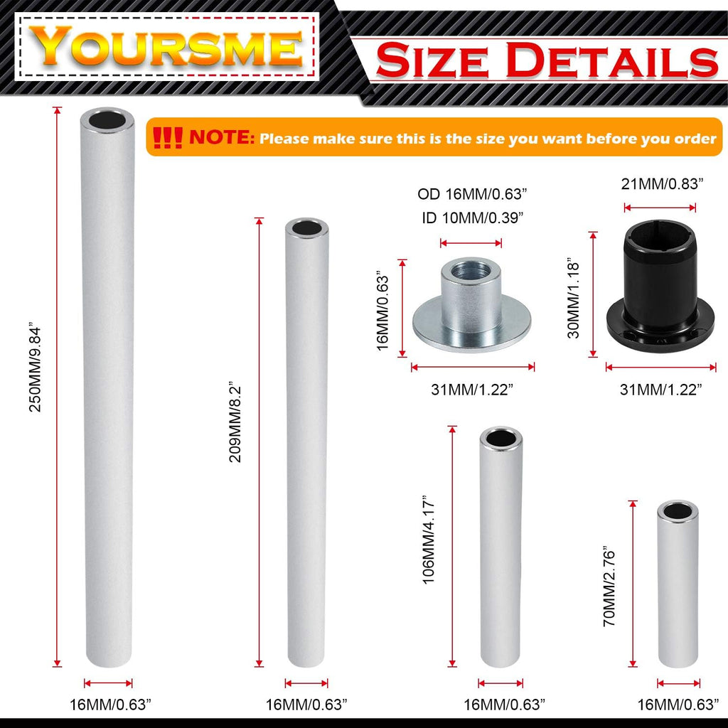 HDPE A Arm Bushing Kit 46 Pieces O3879