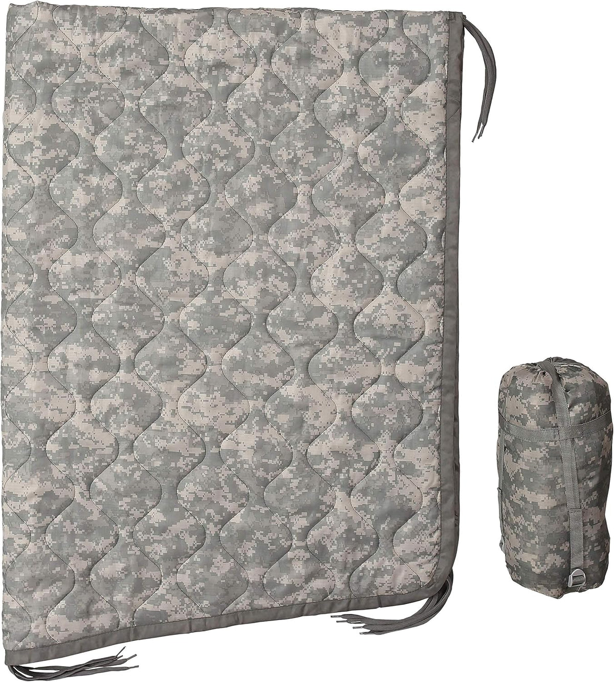 Thermal Insulated Camping Blanket with Compression Carry Bag N14960