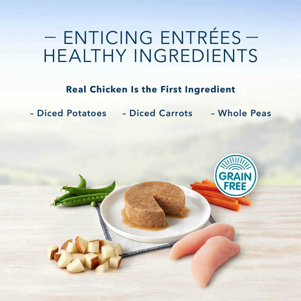 Grilled Chicken Flavor Pate Small Breed Dog Food J394480