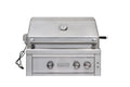 60000 BTU 30" Wide Natural Gas Built-In Grill Stainless Steel Q893