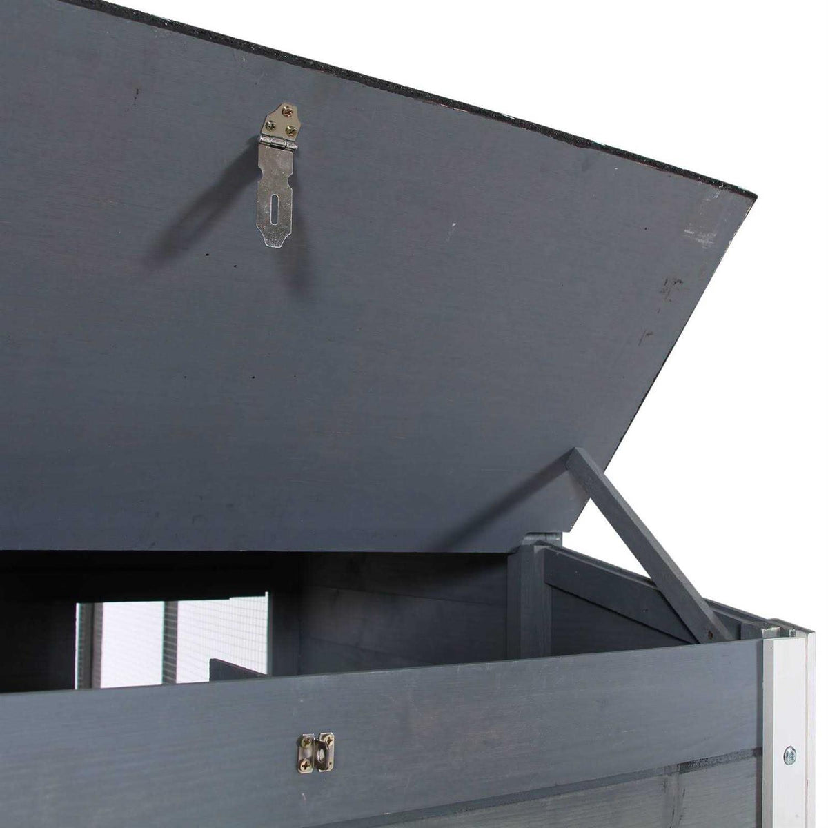 Wooden Chicken Coop with Run Nesting Box G30370