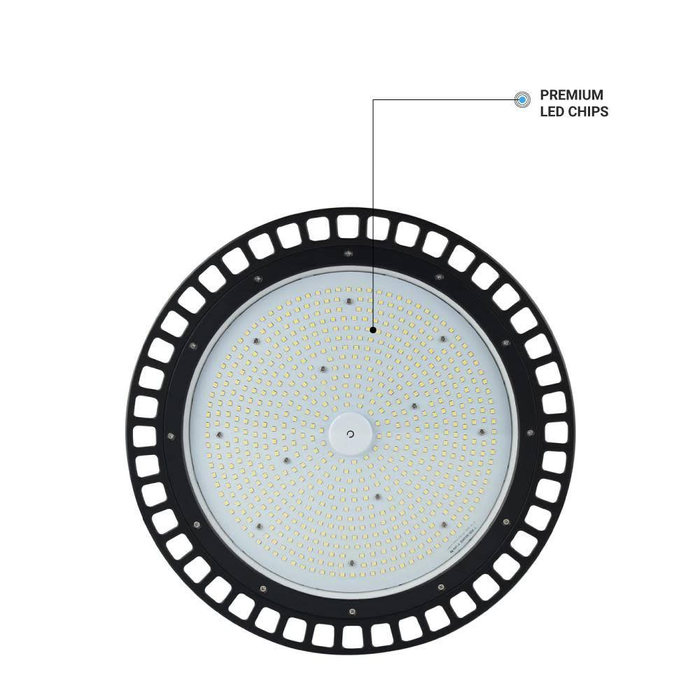 200W LED High Bay UFO 4000K Black Z3481