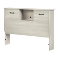 Modern Bookcase Headboard Winter Oak Q1485