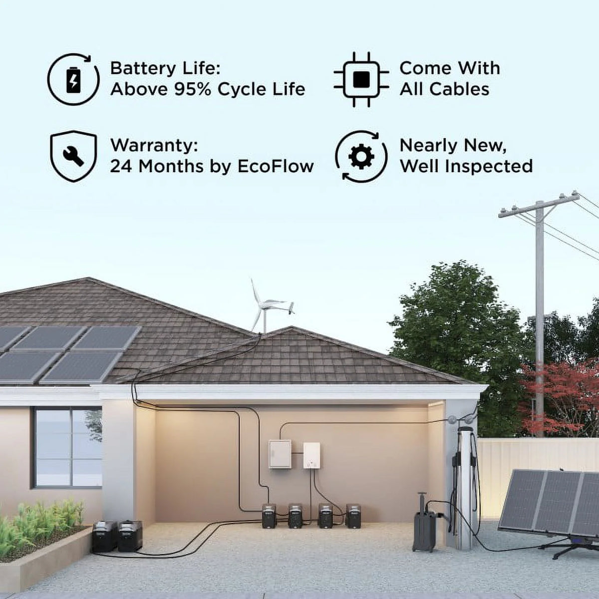Portable Solar Generator Power Station R6068