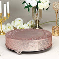 Rose Gold Round Cake Stand Z5261