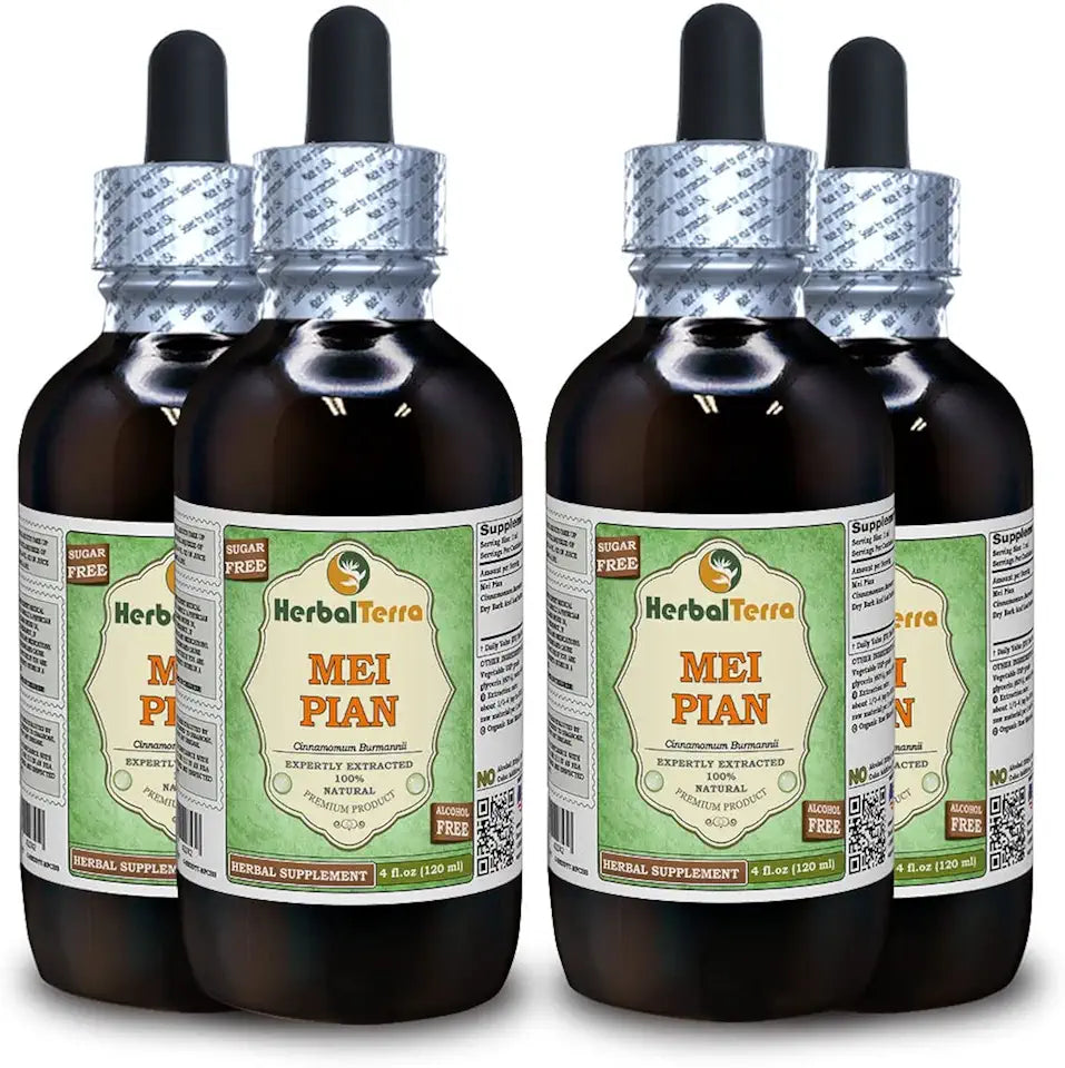 Organic Cinnamomum Burmannii Alcohol-Free Liquid Extract 4x4 fl.oz S871