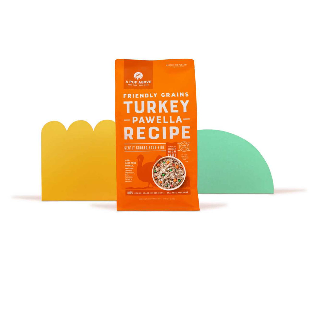Frozen Gently Cooked Dog Food Turkey A2028
