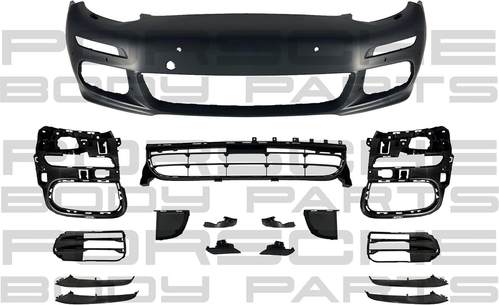Front Bumper Cover Body Kit With Grille Air Ducts Y138