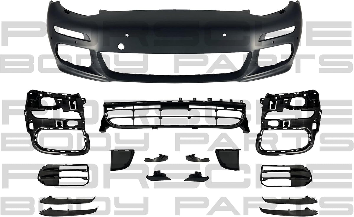Front Bumper Cover Body Kit With Grille Air Ducts Y138