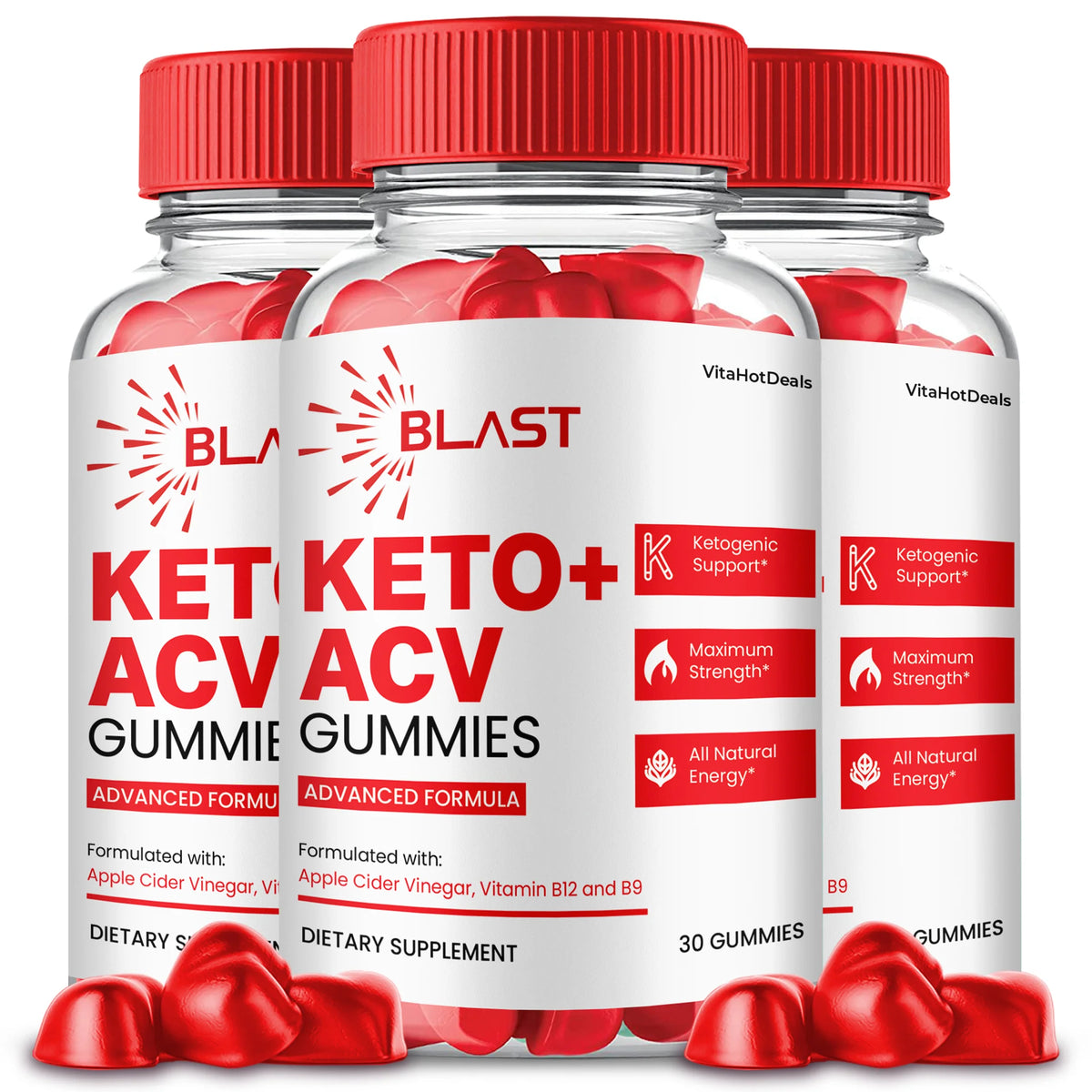 Keto ACV Gummies 3 Pack V87198