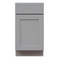 Dove Gray Single Door Base Cabinet with Dovetail Drawer H452542