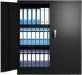 42” Steel Storage Cabinet with 2 Adjustable Shelves and 2 Doors J41260