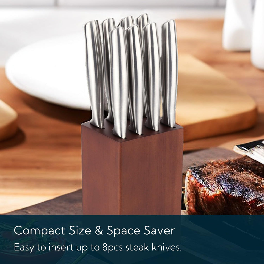 XL Bamboo Knife Block Holder with 8 Slots C902076