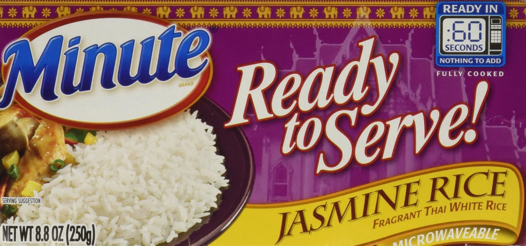 4.4 Oz Pack of 12 Jasmine Rice Cups Z6891