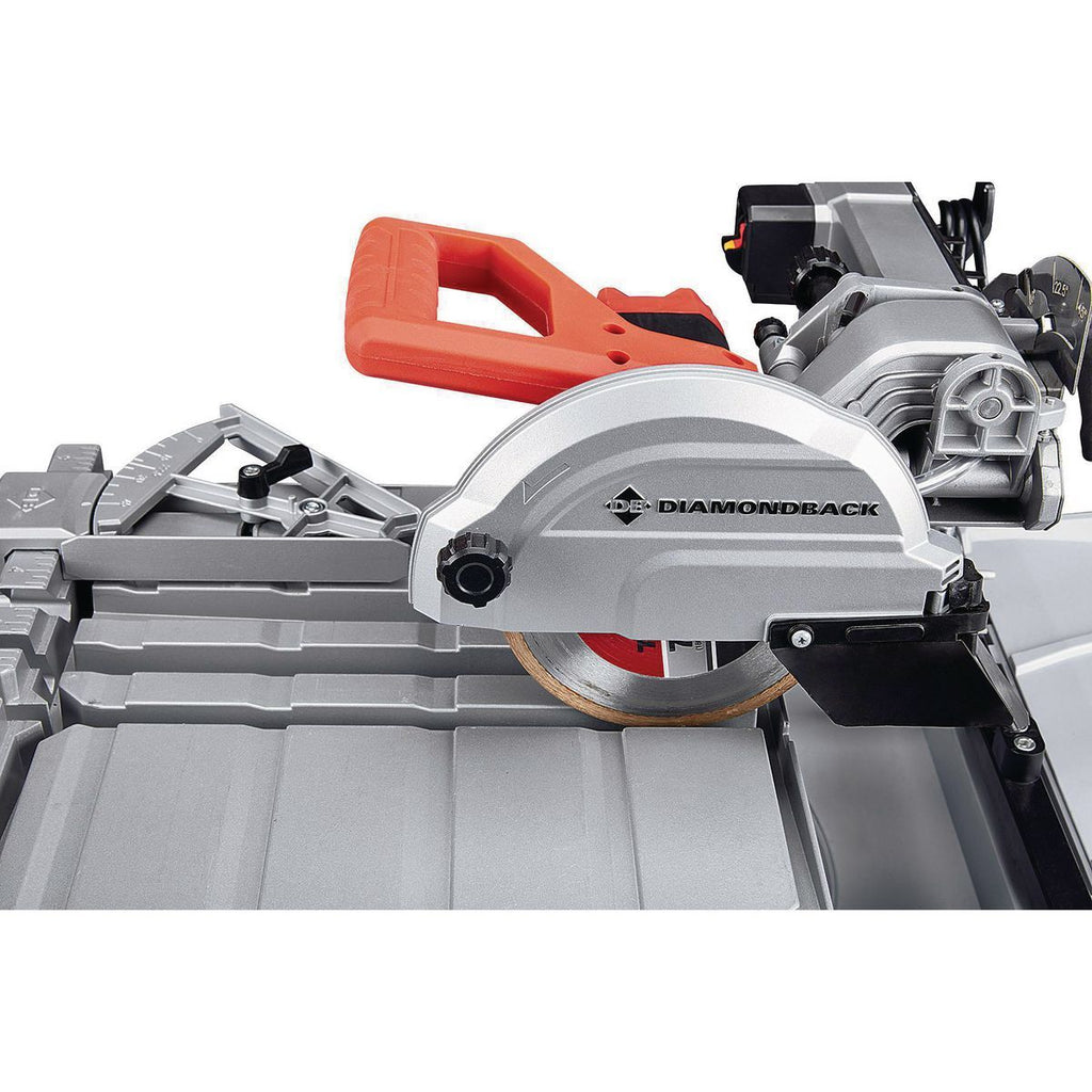 7 in. Wet Tile Saw with Sliding Table Q840