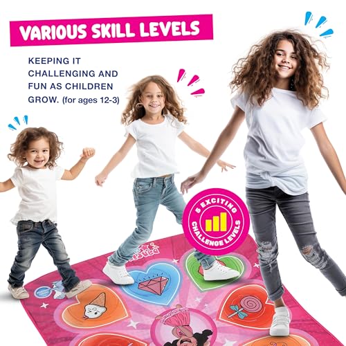 Dance Mat with LED Lights and Built-in Music D853418