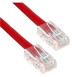 Red Plenum Cat5e Ethernet Cable S348