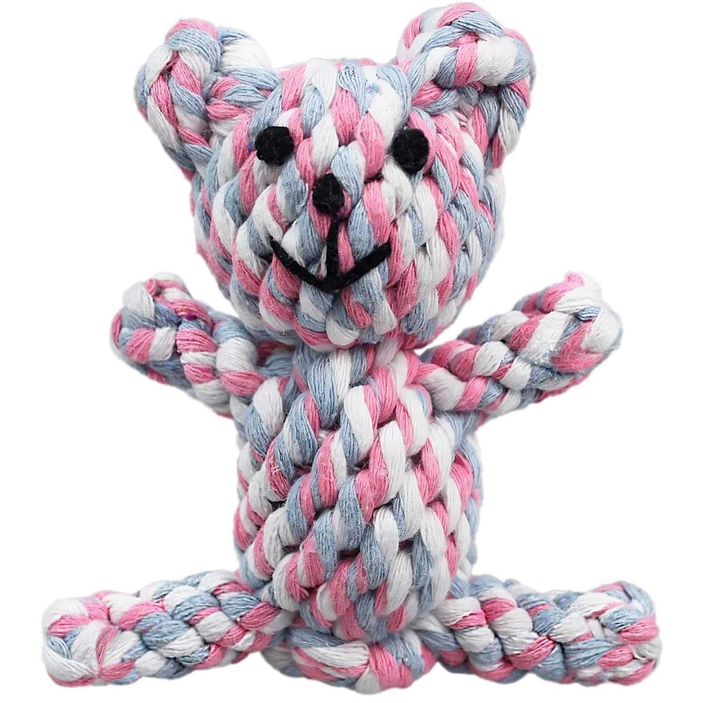 Knotted Soft Cotton Rope Teething Toy U84928