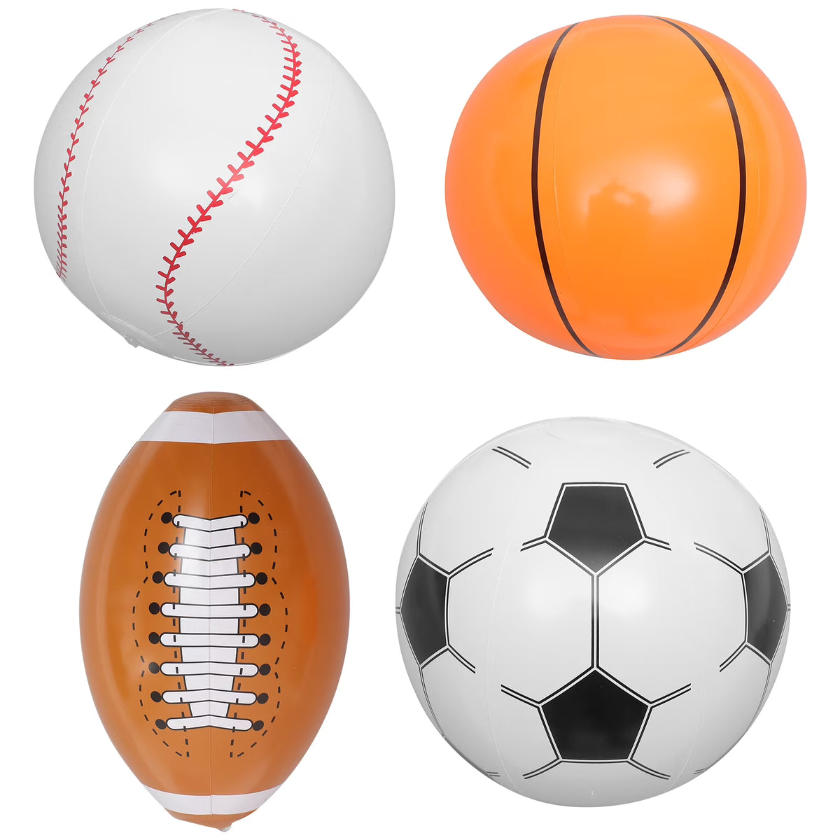 Inflatable Ball Set of 4 I3295