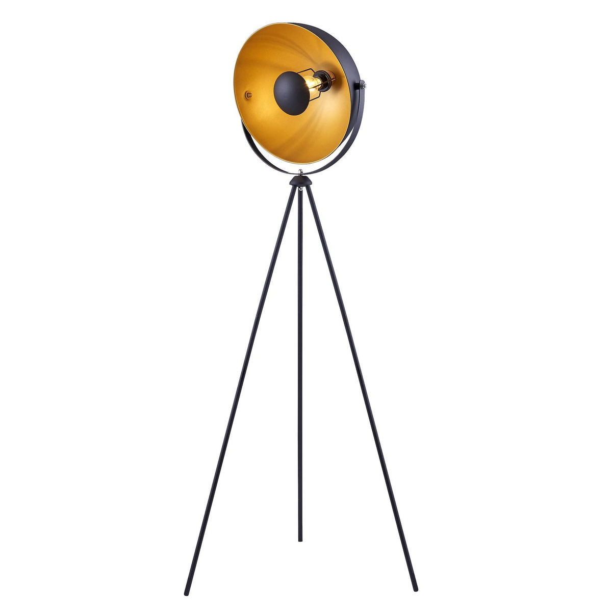 Tripod Floor Lamp Sand Black W528