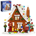 Gingerbread House Building Kit with LED Lights I4768