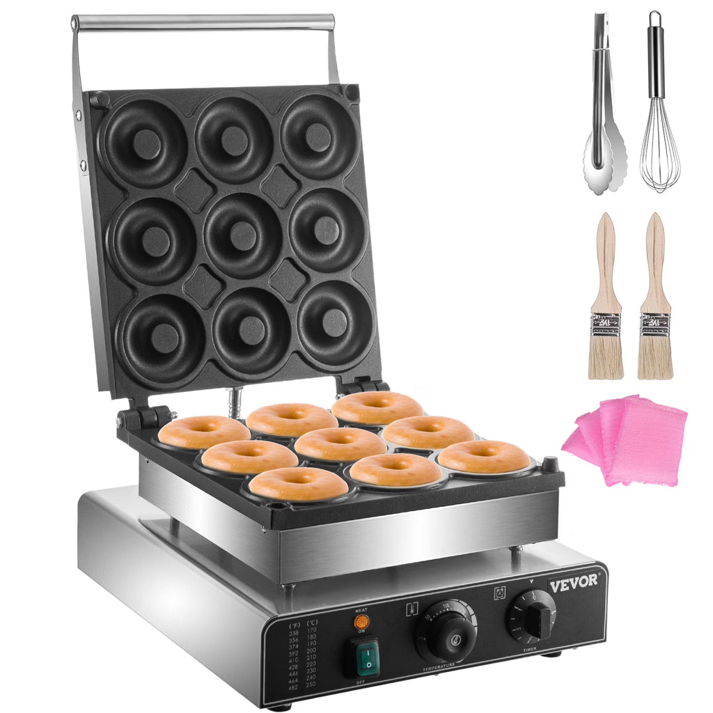 9pcs Electric Donut Maker Machine A673488