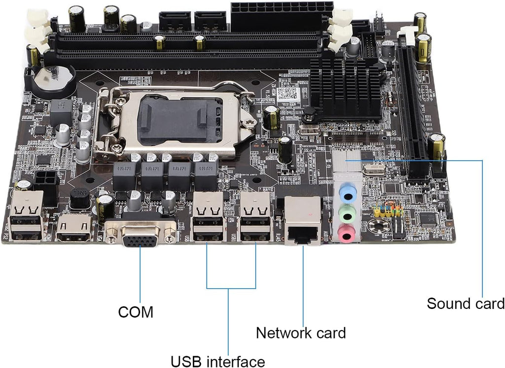 DDR3 Computer Motherboard Single Dual Channel 1066/1333/1600 LGA 1156 U23266