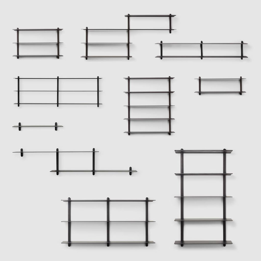 Black Wall Shelf D221
