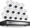 4 Pack 2MP 1080p HD-TVI Dome Security Camera B4523