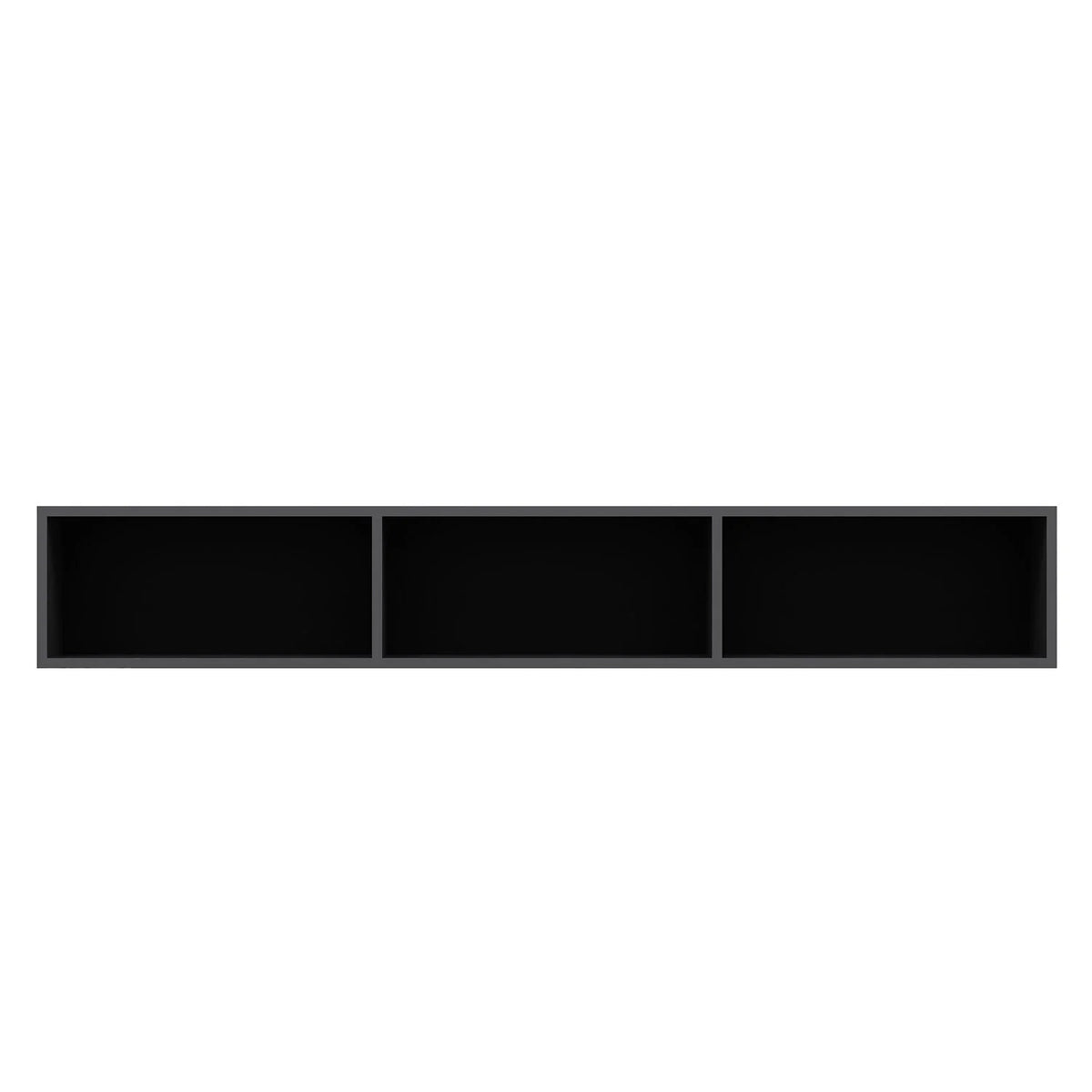 Hanging Tv Unit with Decor Panel Anthracite A480