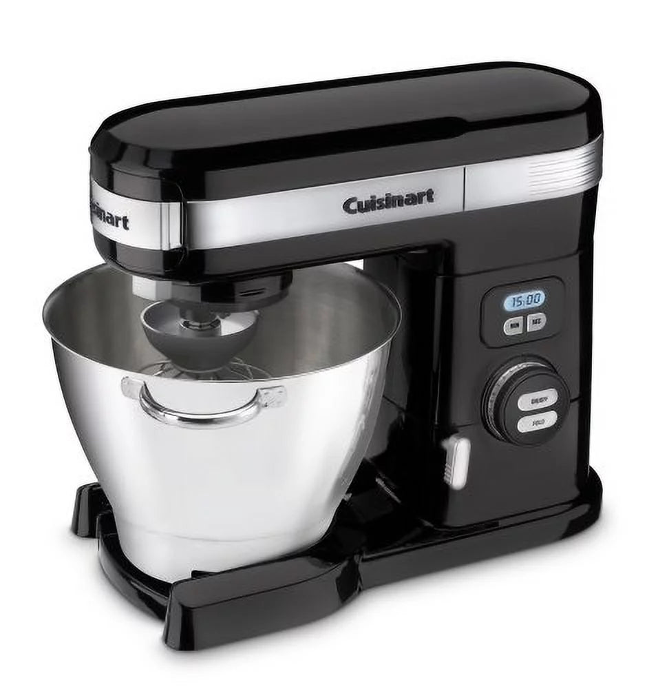 5-1/2-Quart 12-Speed Black Stand Mixer F706143
