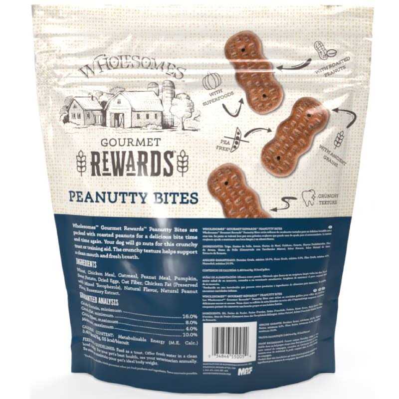 Peanutty Bites Dog Treats T416003