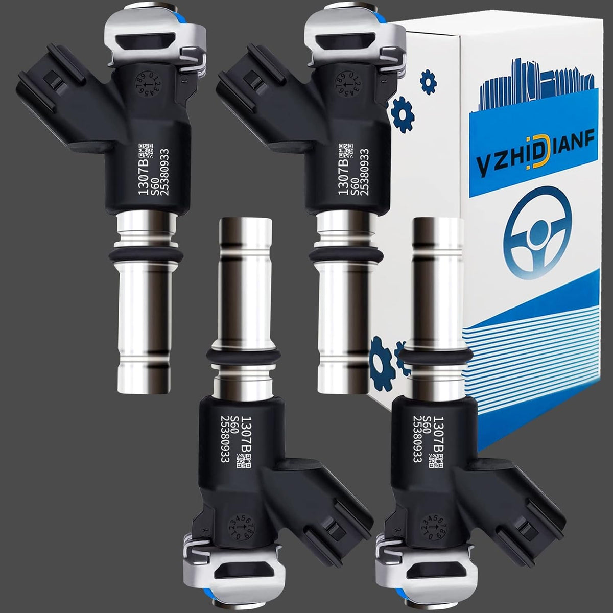 Fuel Injectors 4 PCS I73338