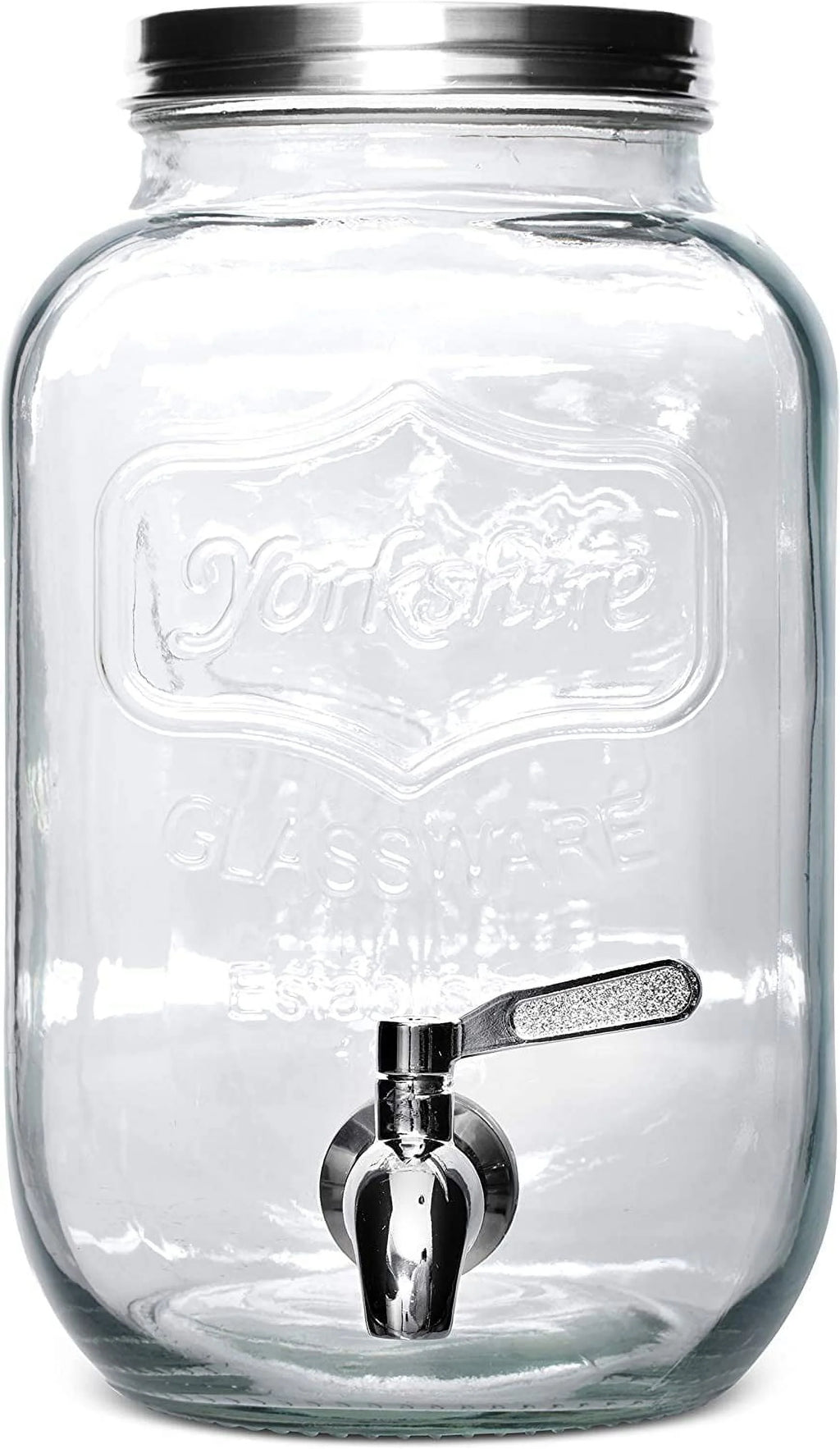 1 Gallon Cold Brew Coffee Maker with Glass Carafe and Stainless Steel Filter N975