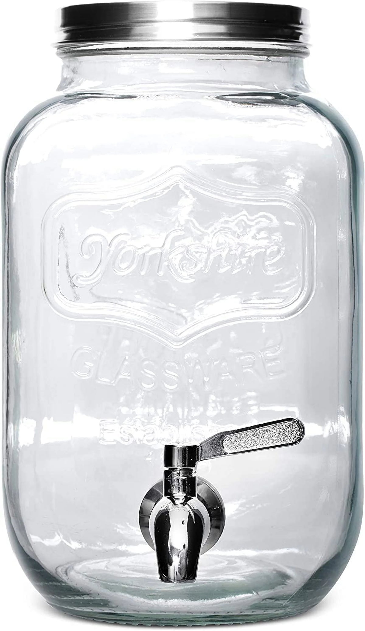1 Gallon Cold Brew Coffee Maker with Glass Carafe and Stainless Steel Filter N975
