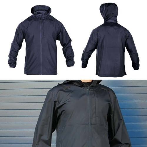 Packable Jacket Dark Navy Large Q983