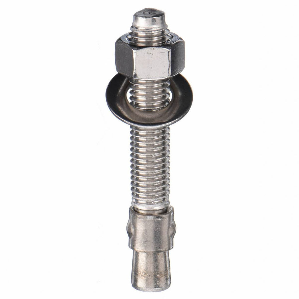 50pk Stainless Steel Expansion Wedge Anchor Z1989