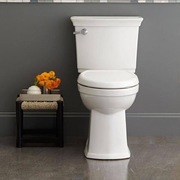 White Elongated Toilet P5948