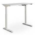 White Electric Height Adjustable Standing Desk Q513