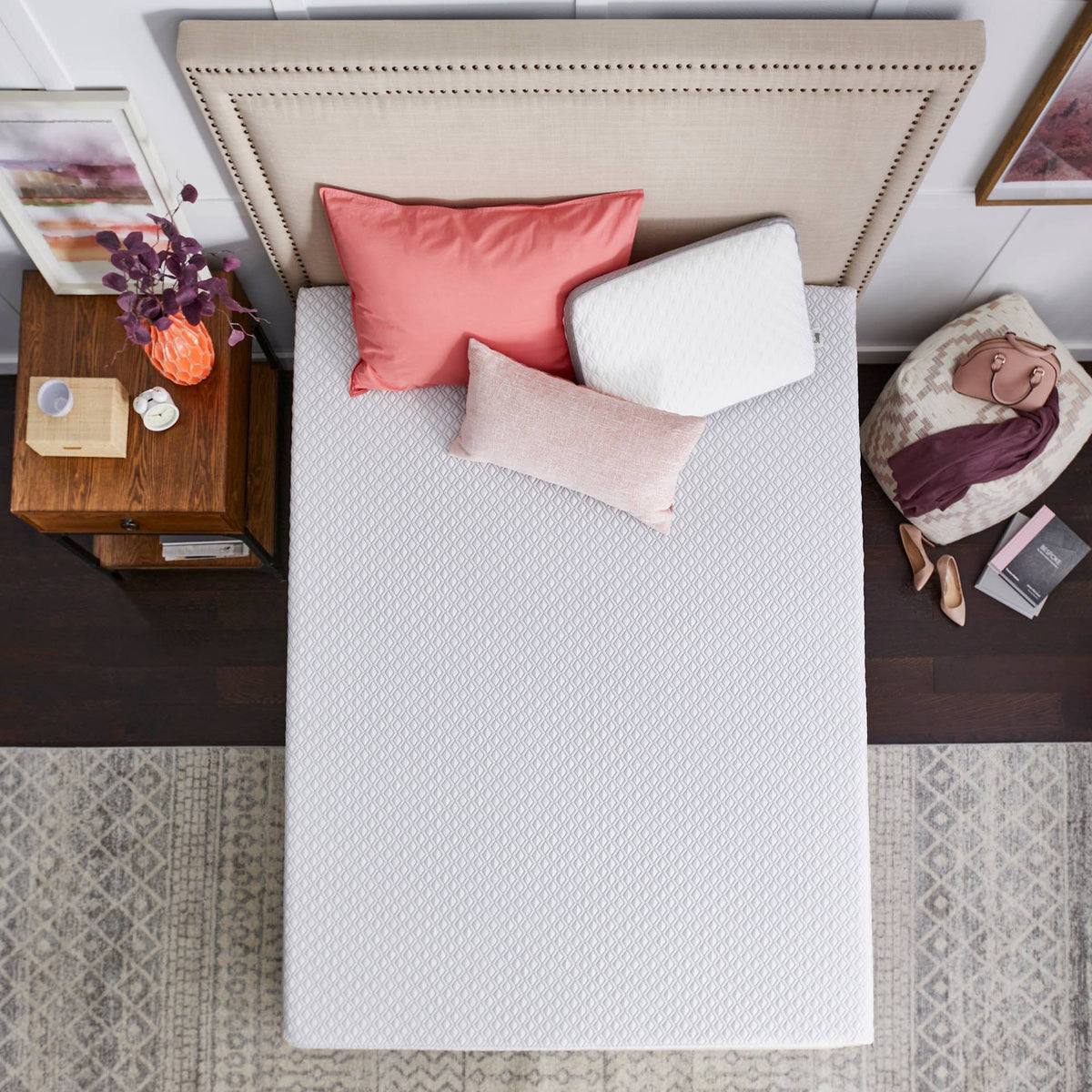 Queen Memory Foam Mattress-in-a-Box with Cool & Clean Cover Q567
