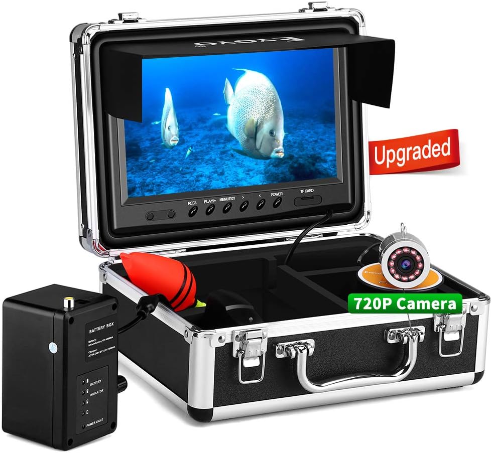 Underwater Fishing Camera with 7 inch Screen and DVR Y76351