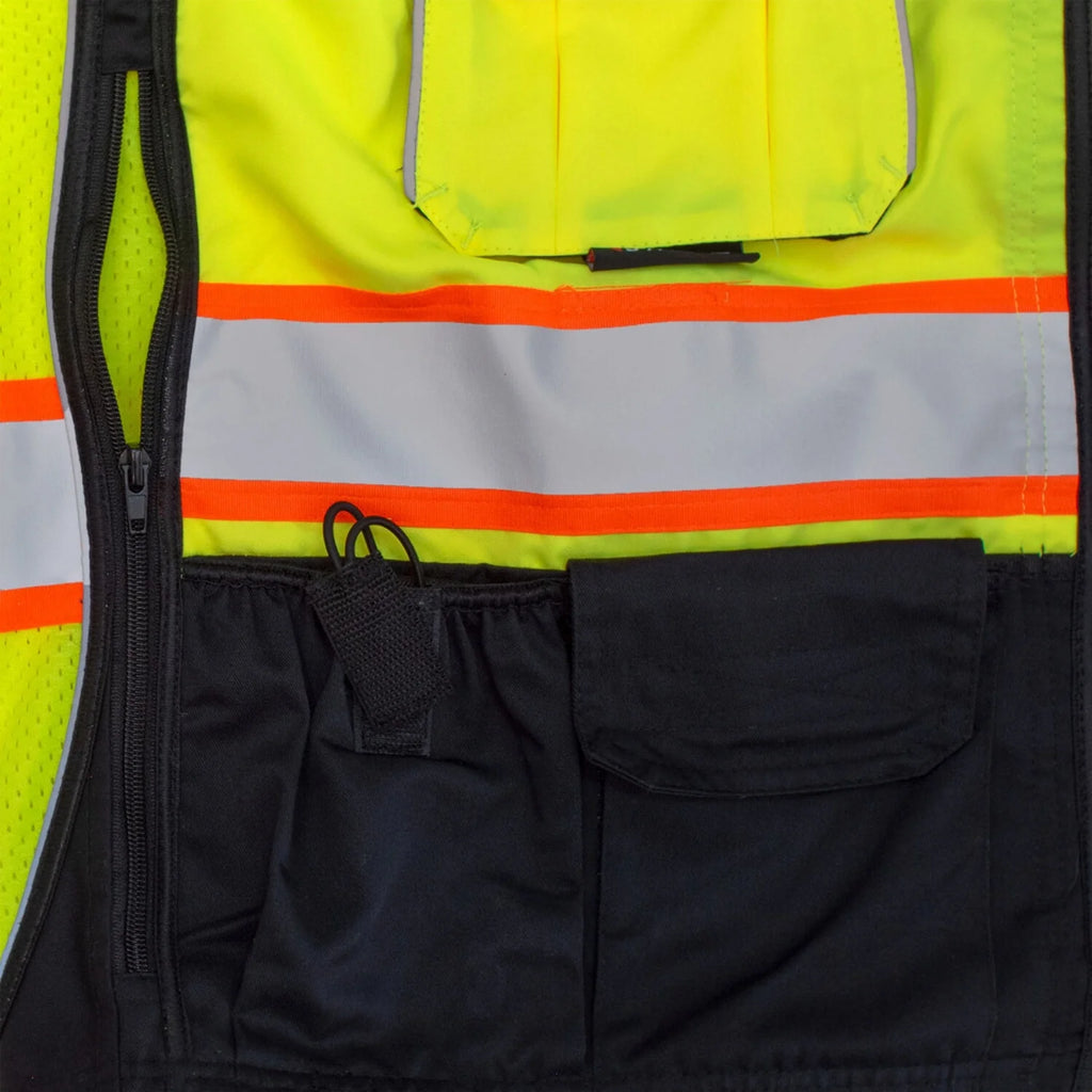 Heavy Duty Surveyors Class 2 Vest with Tablet Pockets L98860