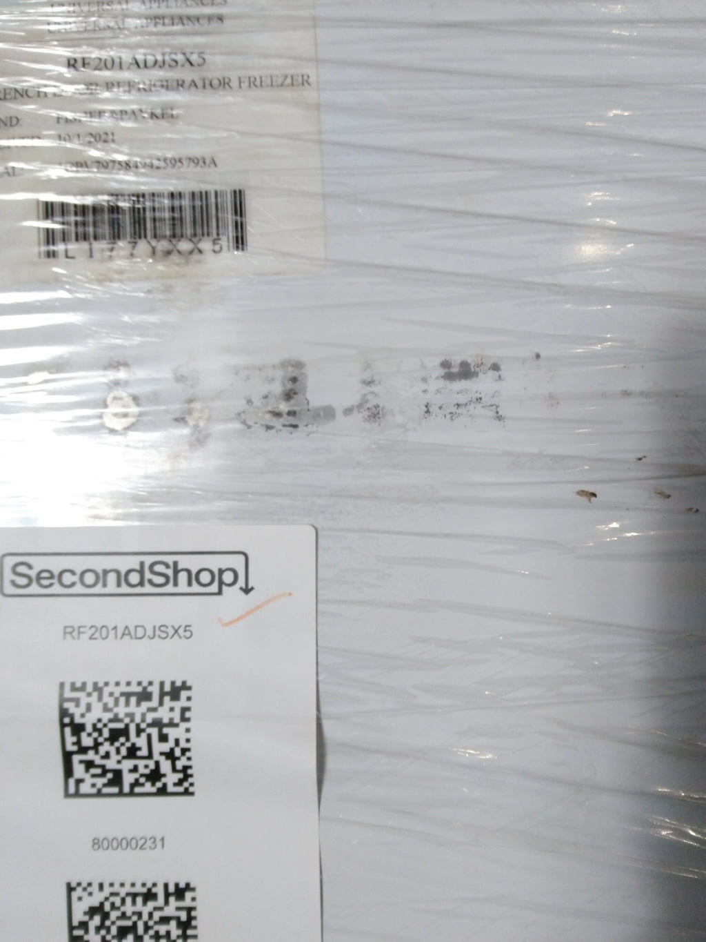 20 Cu Ft 36 Inch Fridge I682050