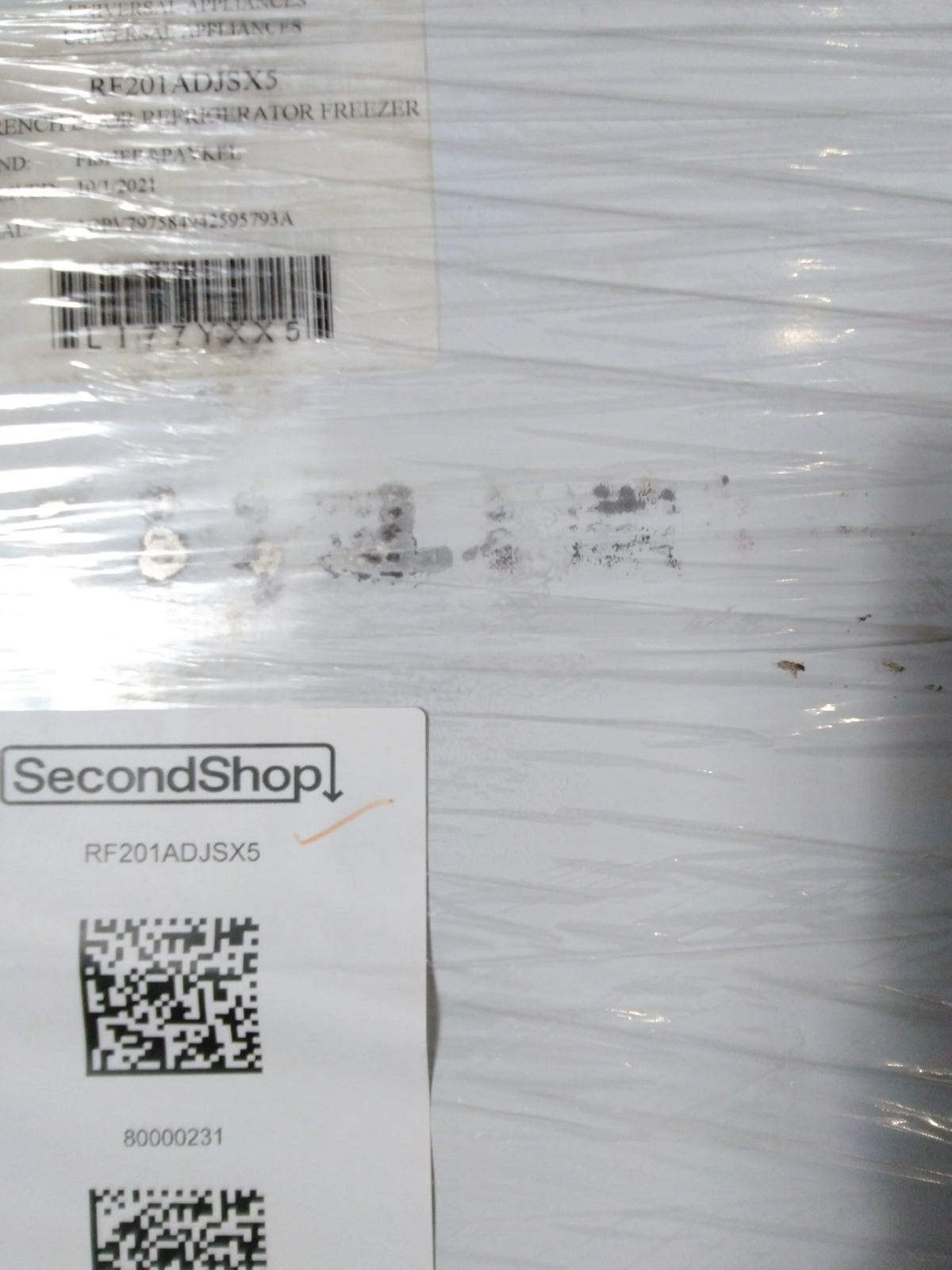 20 Cu Ft 36 Inch Fridge I682050