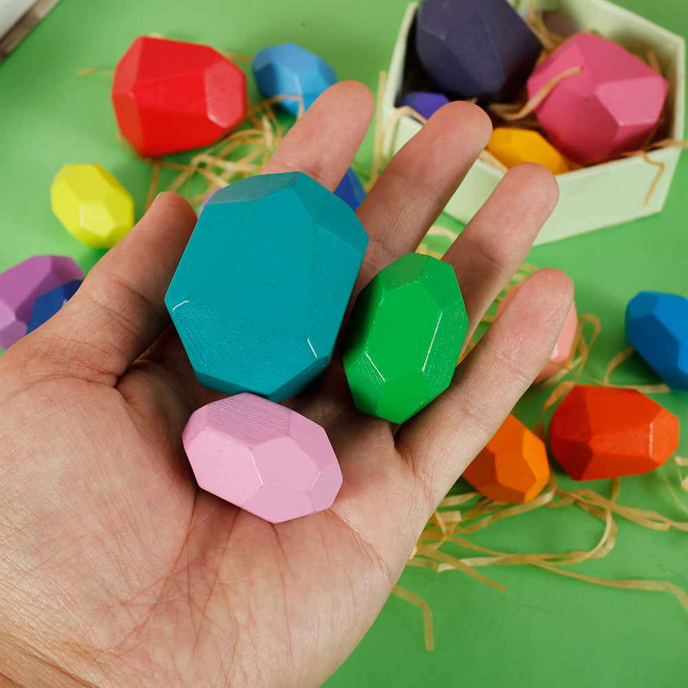 Wooden Building Blocks Set D73299