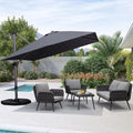 10 FT Square Cantilever Patio Umbrella N2391
