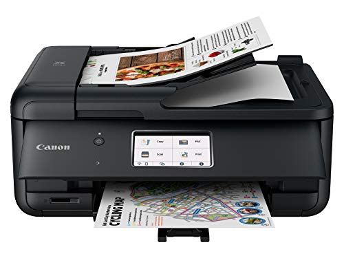 All-in-One Printer Copier Scanner Fax with Auto Document Feeder Black T93701