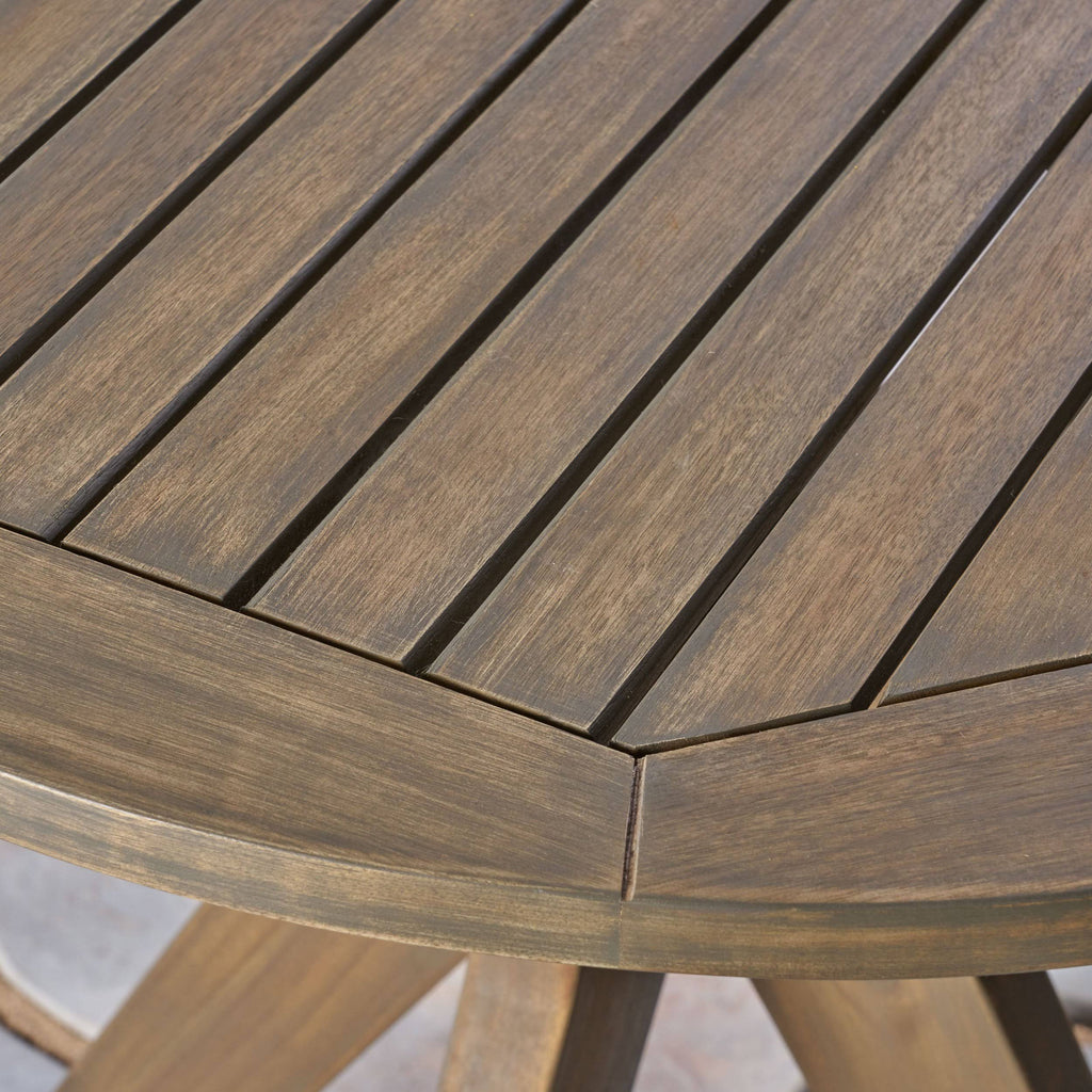 Grey Acacia Wood Bistro Table M421213