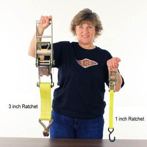 Long Handle Ratchet for 3 Webbing N178