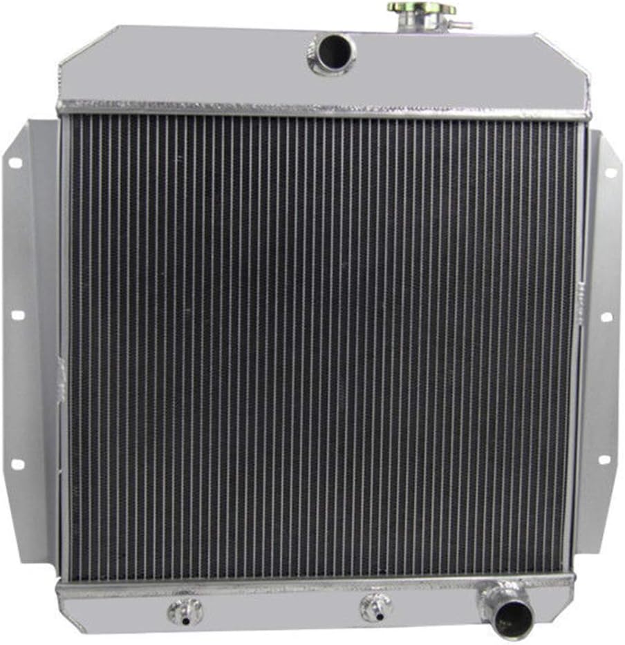 4 Row Aluminum Radiator for 1955-1959 Chevy GMC Pickup Truck C4765